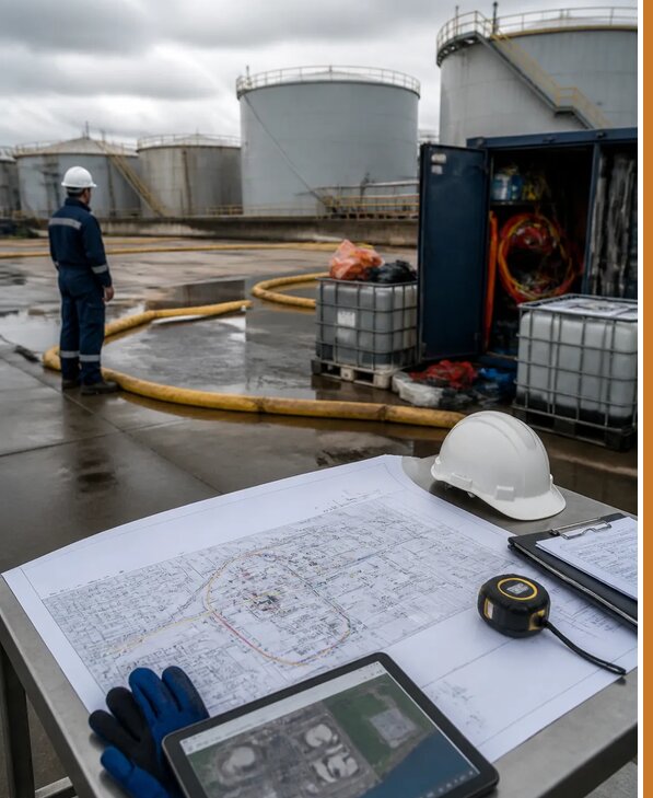 Разработка плана ликвидации разливов нефти в Александрове
